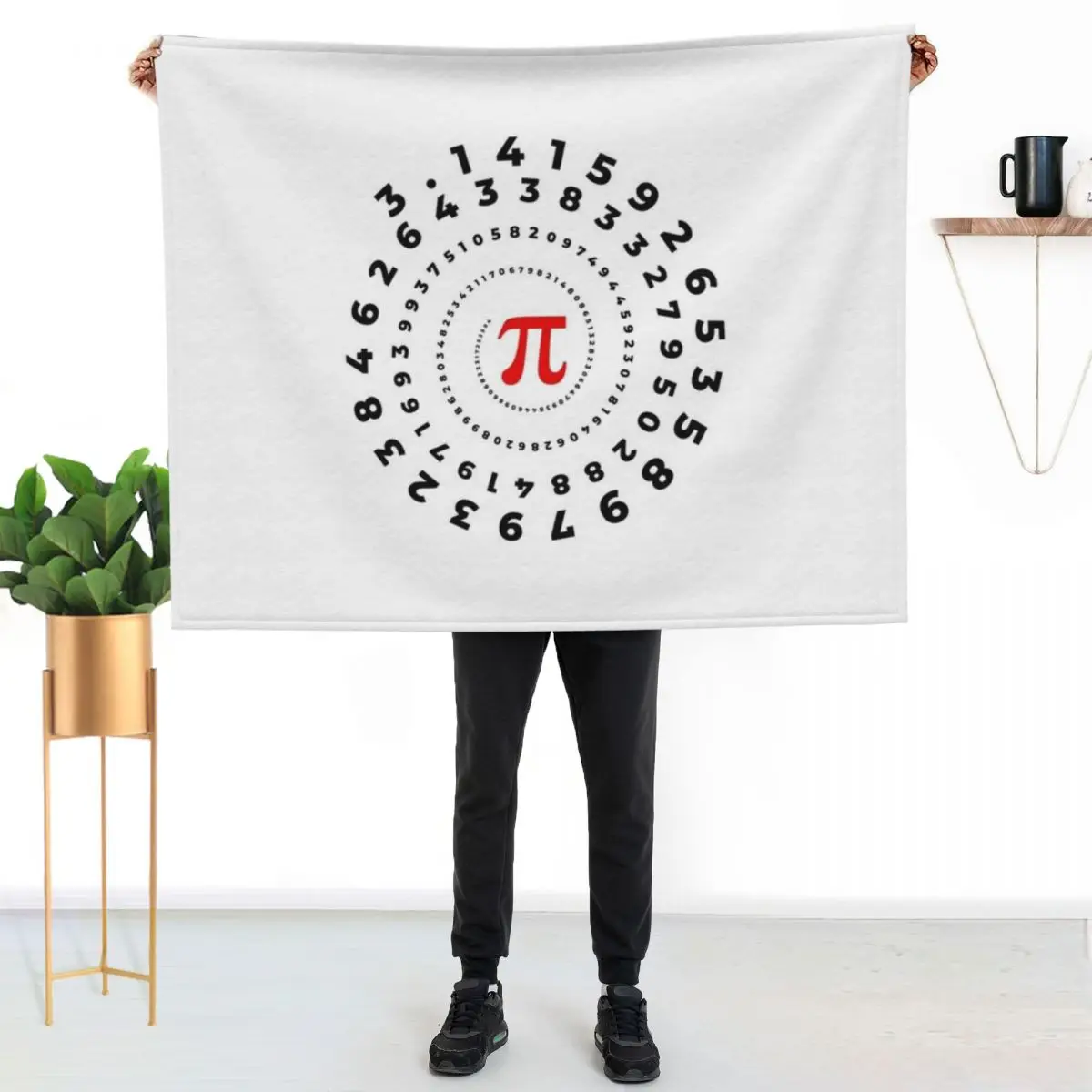 Happy Pi Day Mathematics Teacher Symbol 314 Math Nerd Throw Blanket Blankets For Sofas warm for winter Sofa Bed linens Blankets