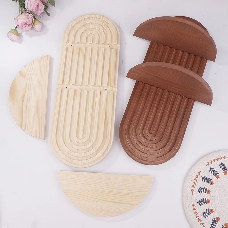 나무 벽 선반 벽 마운트 촛불 Sconces 교수형 랙 책장 꽃병 디스플레이 선반 홈 장식 벽 마운트 선반