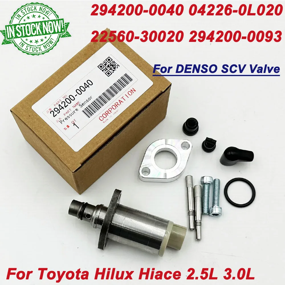 

NEW For D-ENSO For Toyota Hilux Hiace OE 04226-0L020 294200-0040 294200-0042 04226-0L010 SCV Fuel Pump Suction Control Valve