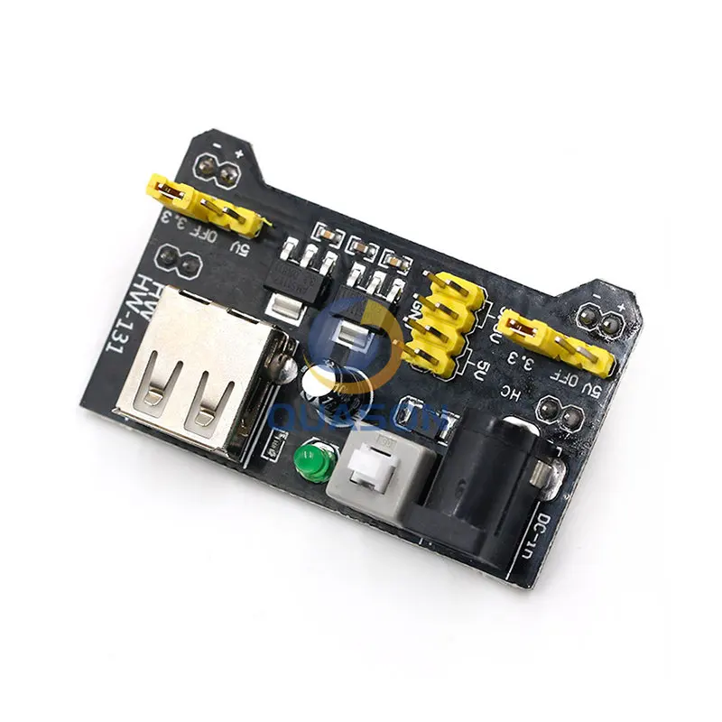 MB102 Breadboard Power Supply Module /MB102 white Breadboard Dedicated Power Module 2-way 3.3V 5V MB-102 Solderless Bread Board