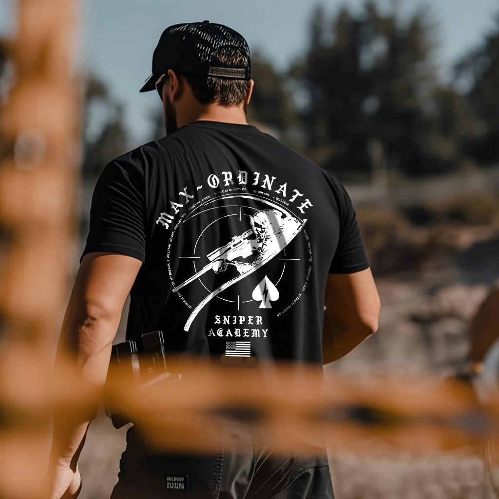Hardman Club - Hit The Target with One Blow. Summer New Product - Security Team Alliance Round-neck Short-sleeved T-shirt