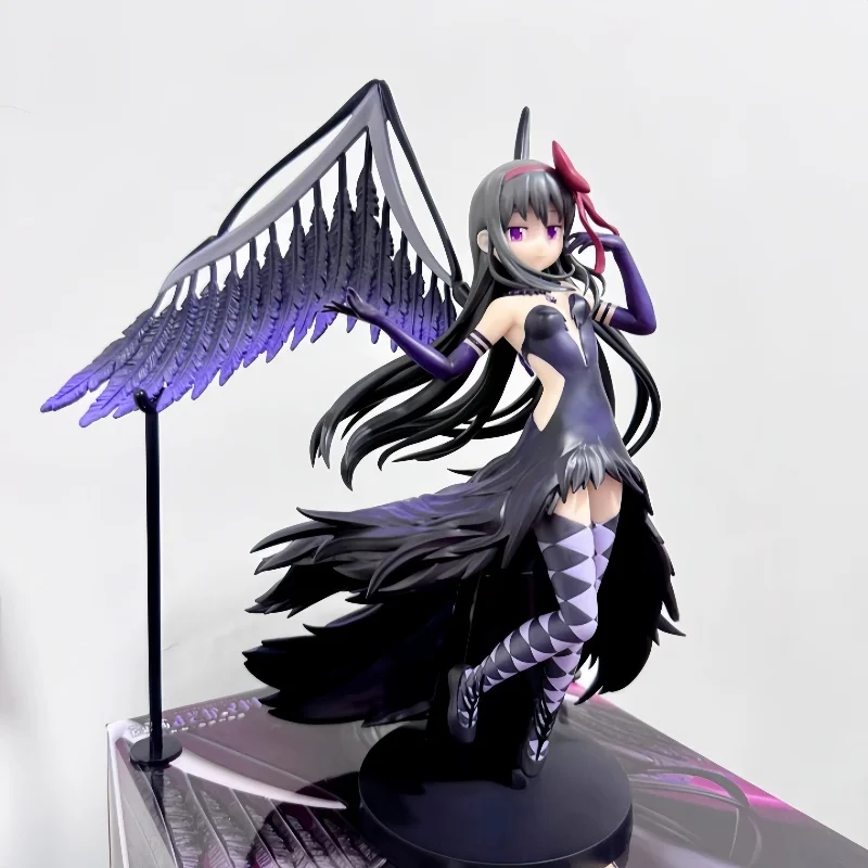 

Original Bandai Ban Presto Madoka Magica Akemi Homura Action Figurine Model Toys Collectible Doll Desktop Decoration Toy Gifts