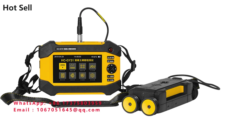 Haichuang Hi-Tech HC-GY20/21/30/31 Concrete Rebar Detector Rebar Position Measuring Instrument Scanner