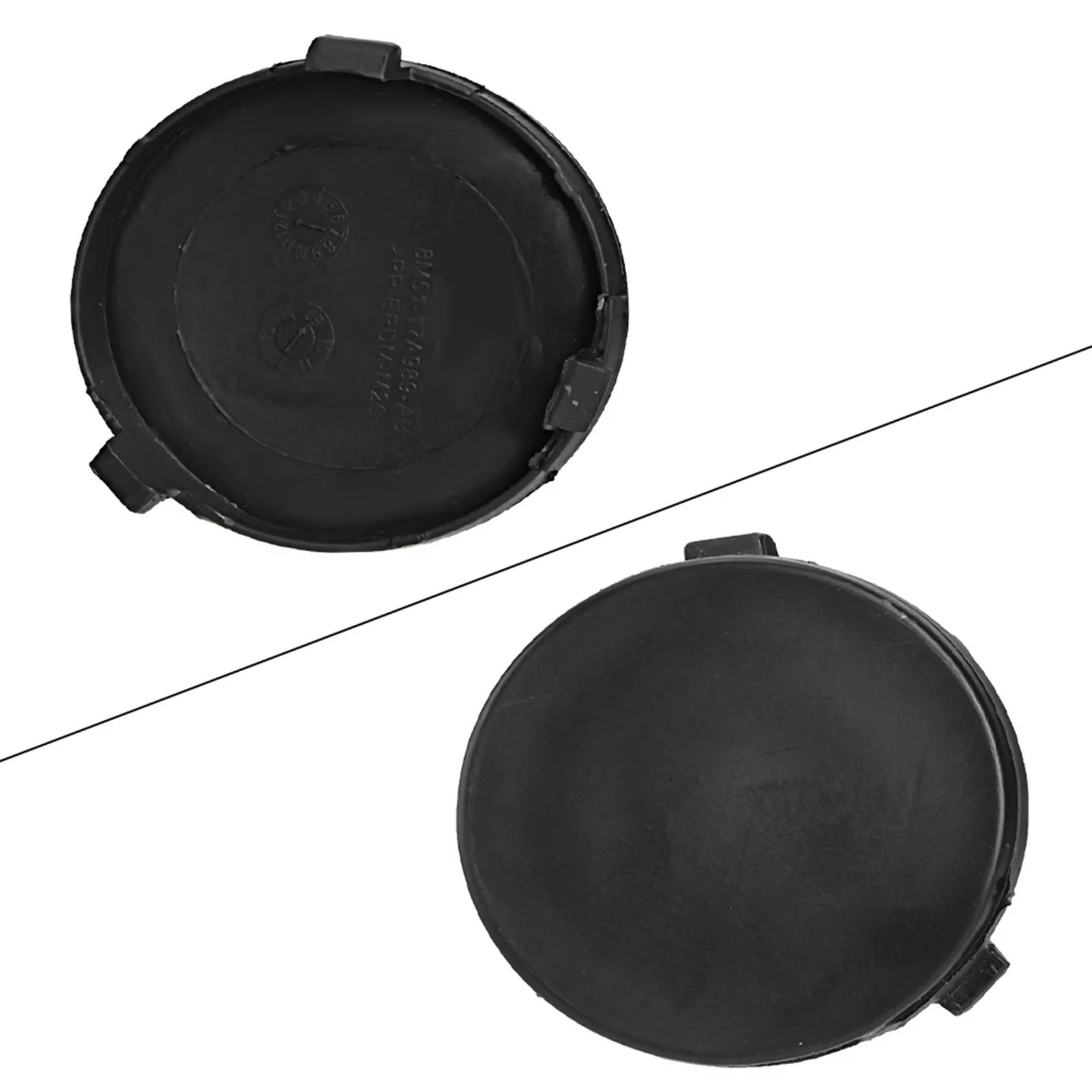 

8M5117A989AA Front Bumper Tow Hook Cover for Front Bumper Tow Towing Hook Eye Cap Cover Fits for Ford Focus MK2 2007-2011