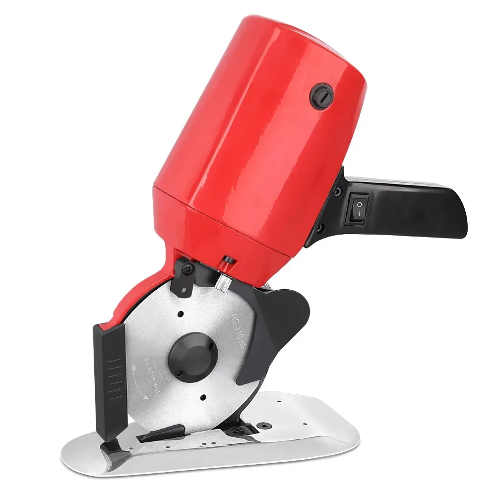 High Efficiency Semi-Automatic Round Blade Industrial Sewing Machine Parts Fabric Cutter  Rotary Shears Woolen Trimming