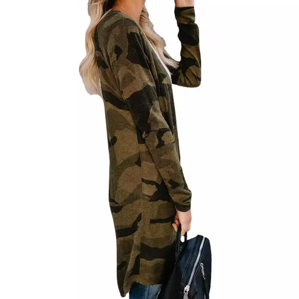 

Women's Fluffy Leopard Lapel Wool Coat Casual Faion Mid-aged And ly Clothing Accories without Brand Registration