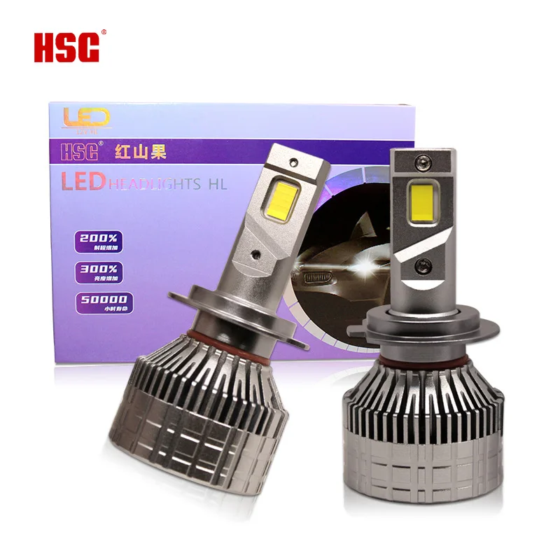 Car H7 H8 H9 H11 LED Headlight Super White Spotlight  170W Car Lighting Accessory  Led Car Bulb