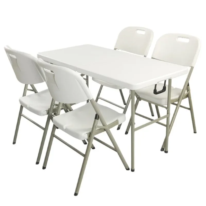 Foldable table Portable simple household dining table Outdoor night market stall Student desk Small apartment eating table