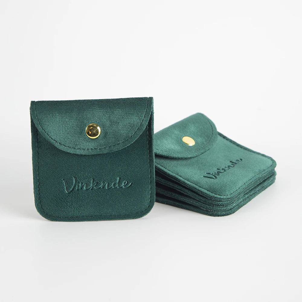 الأزياء المغلف مجوهرات المفاجئة كيس مزموم من جلد الغزال أكياس تغليف المجوهرات هدية الزفاف المخملية للأقراط قلادة سوار خواتم