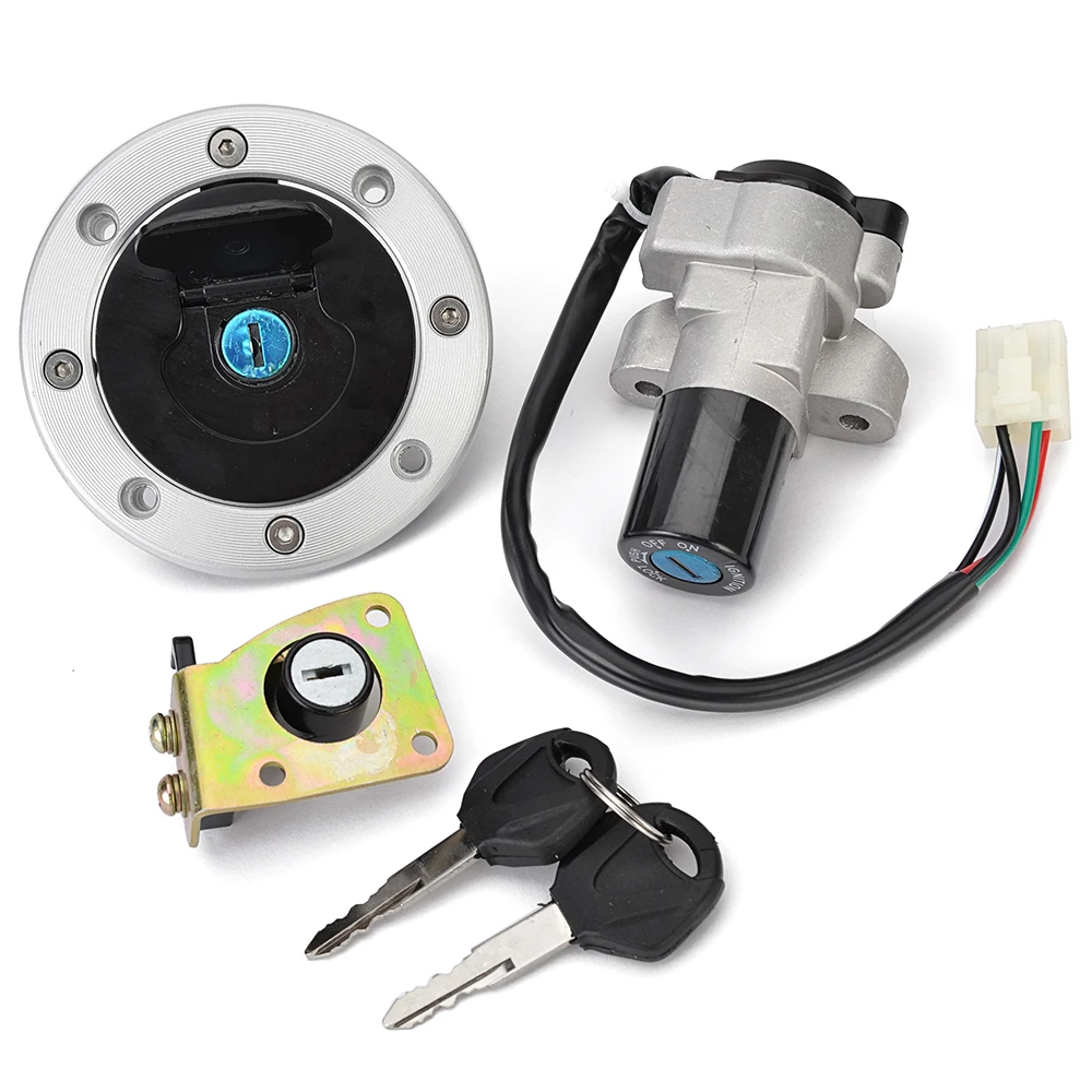 Ignition Switch Fuel Gas Cap Seat Lock Keys For Suzuki GS500 GSF250 GSF400 Bandit 250 77A VS/S GK7AA  GSX400 GK79A Impulse