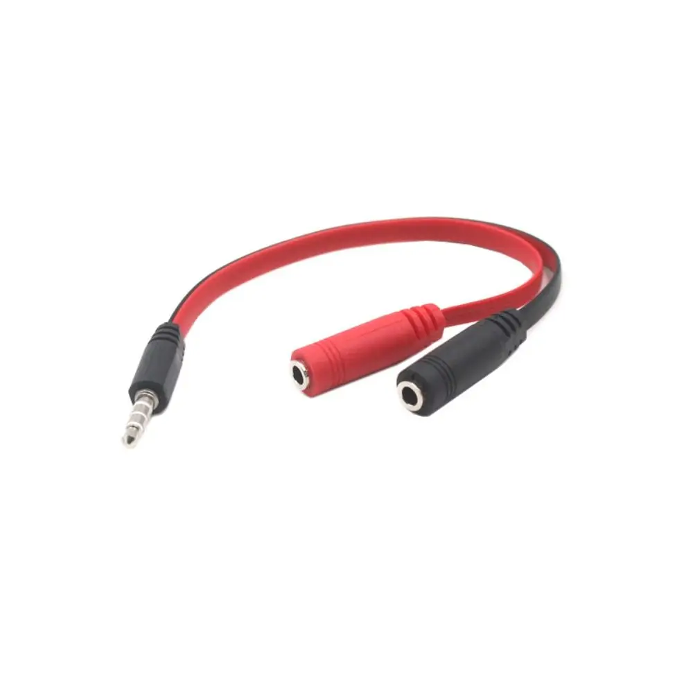1 Male To 2 Female 3.5 Jack Audio Splitter Cable 1 Female To 2 Male Audio Cable Stereo PVC for Headphone/Earphone/ Computer/