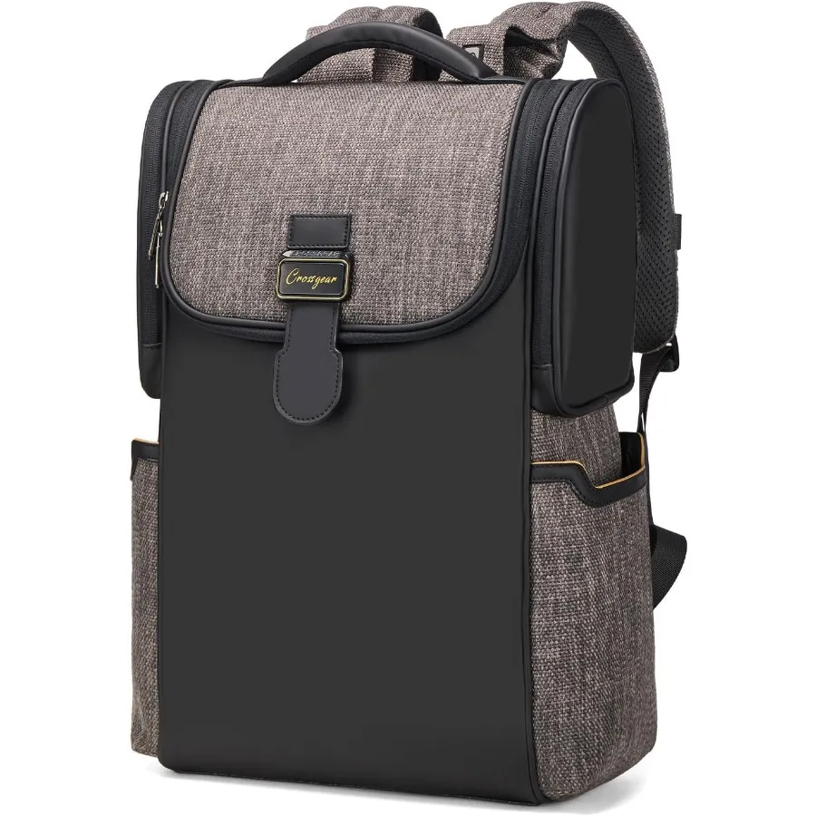 حقيبة ظهر كاجوال من CROSSGEAR خفيفة الوزن وممتصة للصدمات وحزام قابل للتنفس للعمل والكمبيوتر المحمول للأعمال مقاس M #1