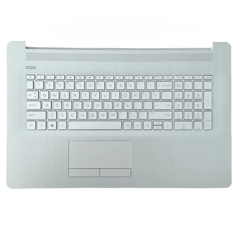 New For HP 17-BY 17-CA Palmrest Backlit Keyboard W/Touchpad L92783-001 Silver