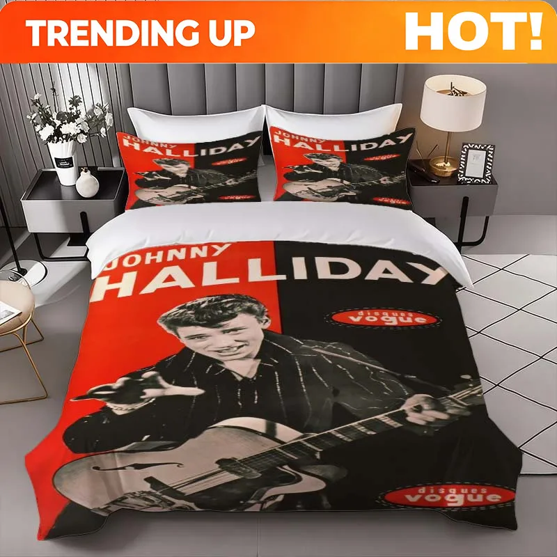 Customize Johnny 3 Johnny 3 Themed Bedding Three-Piece Set, 2026 New Year'S Trend, Duvet Cover Pillowcase Set, Soft, Comfortable