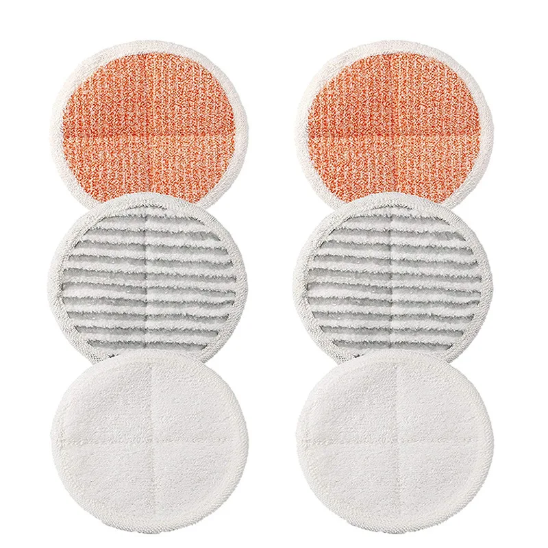 2PCS Replacement Steam Mop Cloth Pads For Bissell 2124 2039A 2307 23157 20391 2039 20395 Steam Mop Floor Cleaning Mop Pad