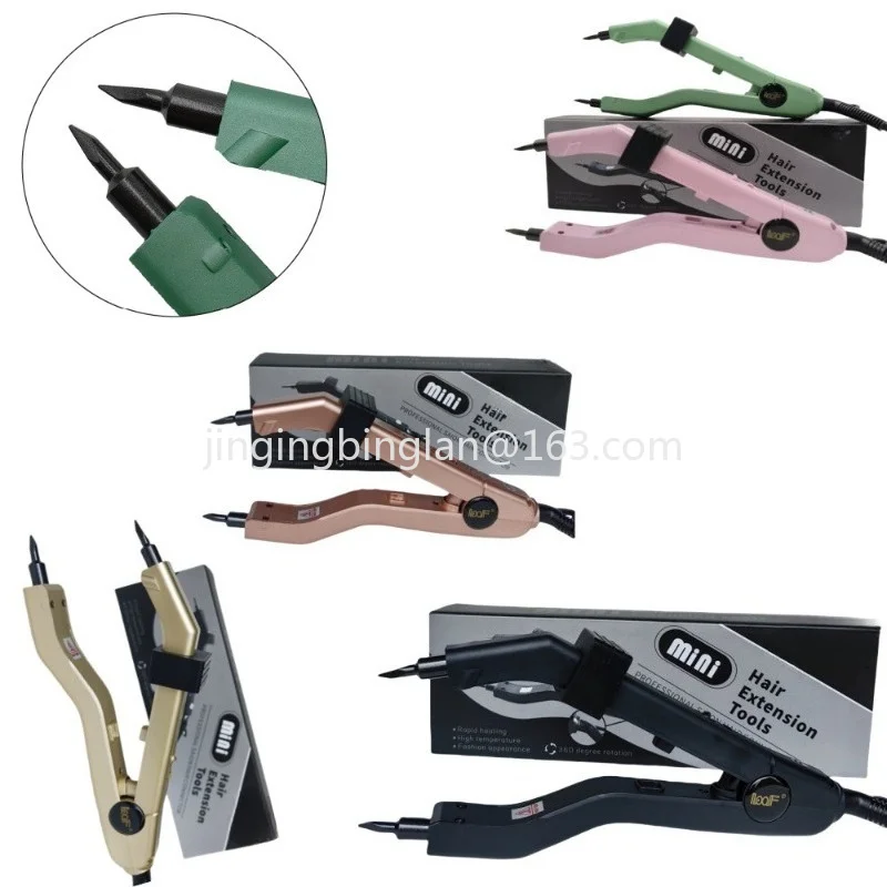 2026 factory direct sales LOOF609B temperature regulation hair extender mini sol head without leaving marks hair extender