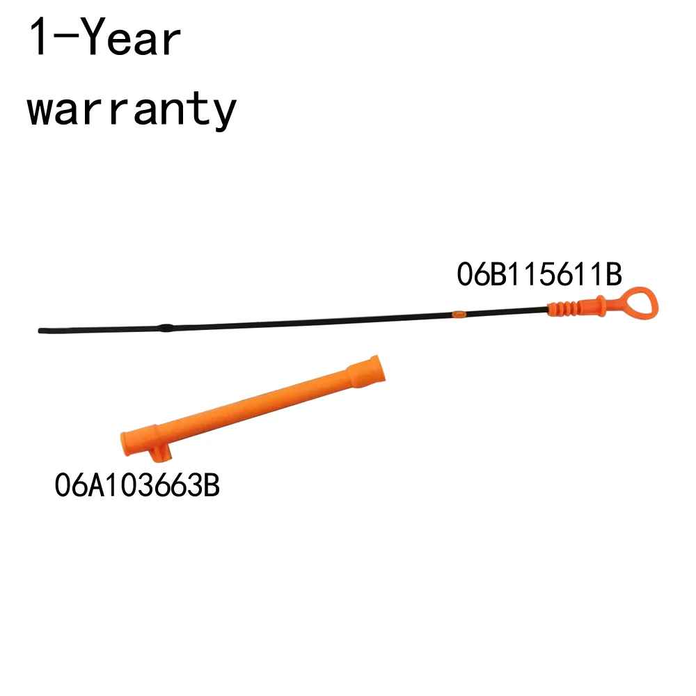 A set Oil dipstick+oil dipstick tube For Audi TT A3 S3 Skoda Octavia VW Bora Polo Touran Jetta 06B115611B 06B115611R 06A103663B