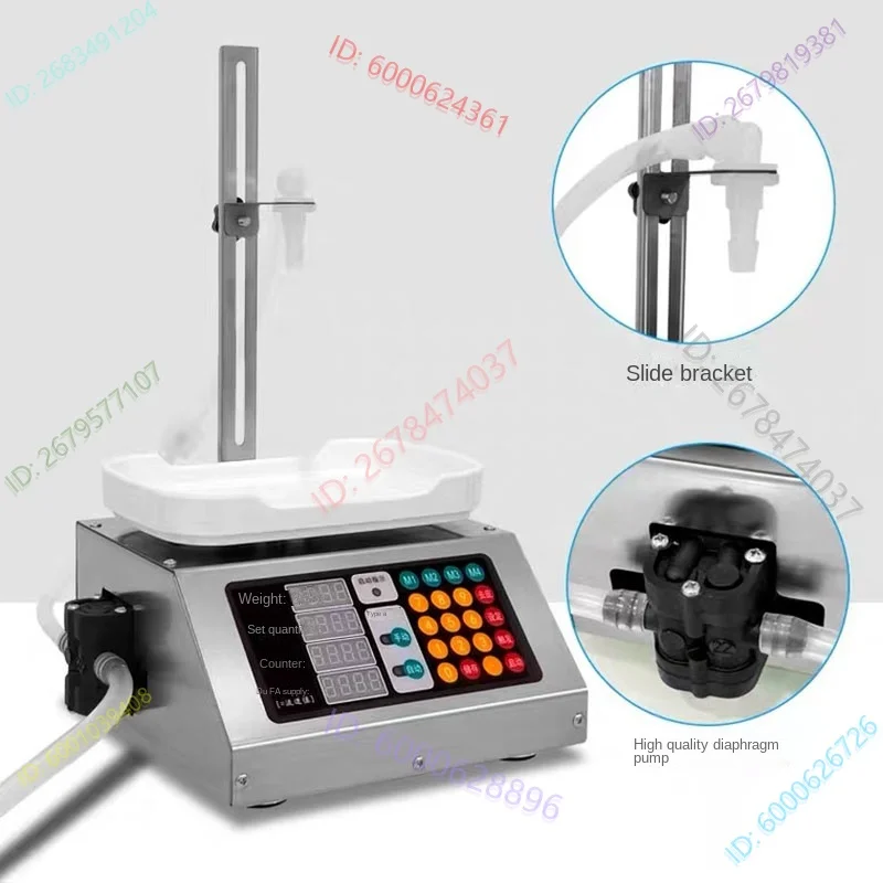 CSY-3200 Automatic Quantitative Liquid Filling Machine Weighing Type 30W AC100-220V 3.2L/min Precision Fillings for Liquids