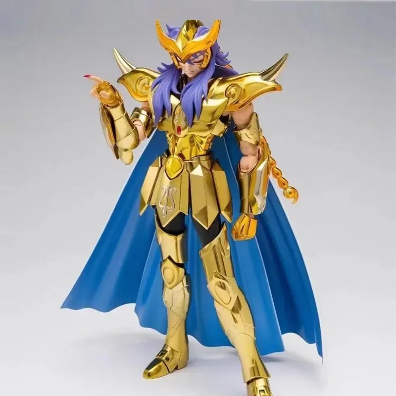 ในสต็อกโลหะ Club/MC Saint Seiya Myth Cloth EX ราศีพิจิก Milo Gold อัศวินของ Zodiac Action Figure ของเล่นของขวัญ