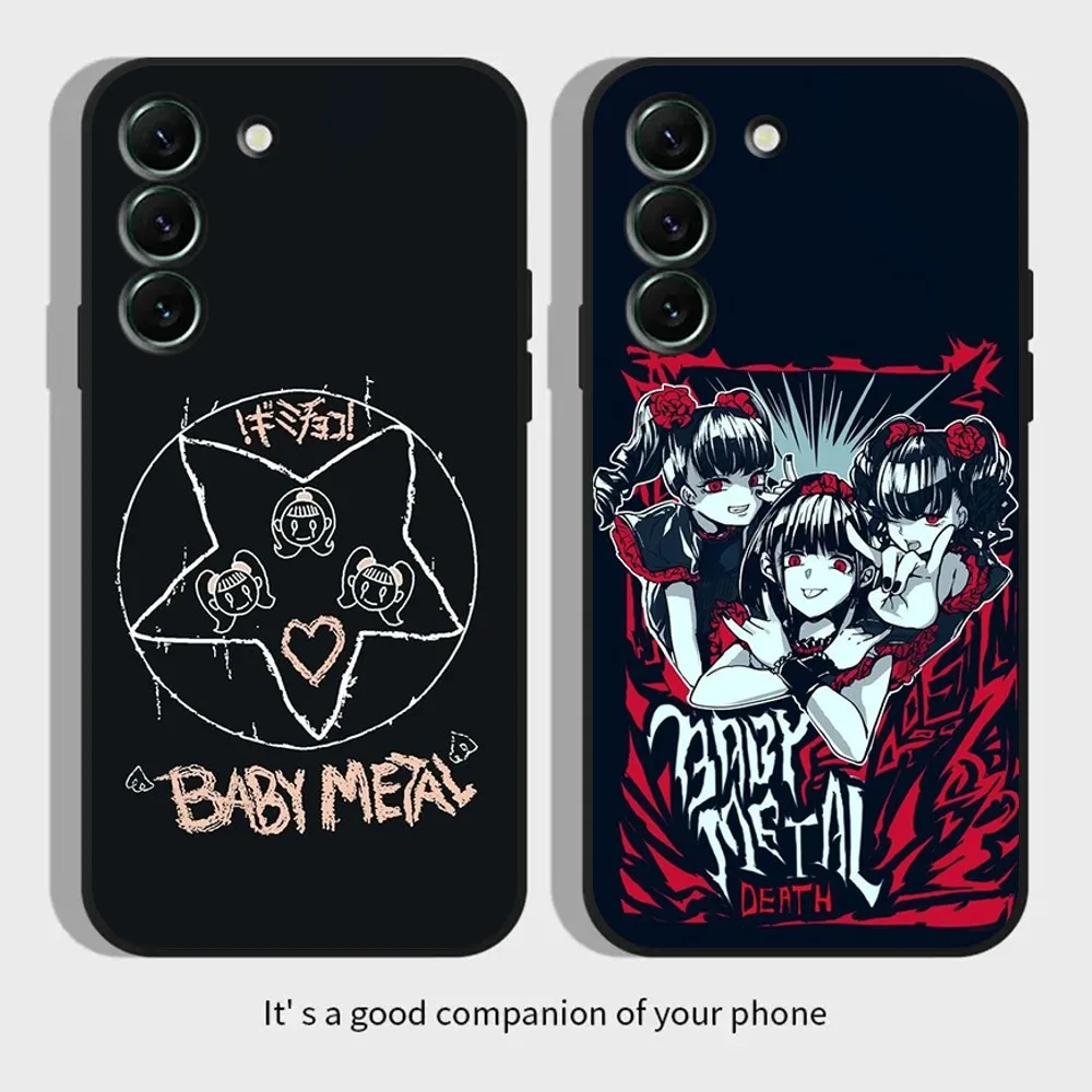 Singer B-Babymetal Phone Case for SamsungS24,S23,S22,S21,S20 Ultra Pro S10,S30Plus,20 Ultra Black Cover