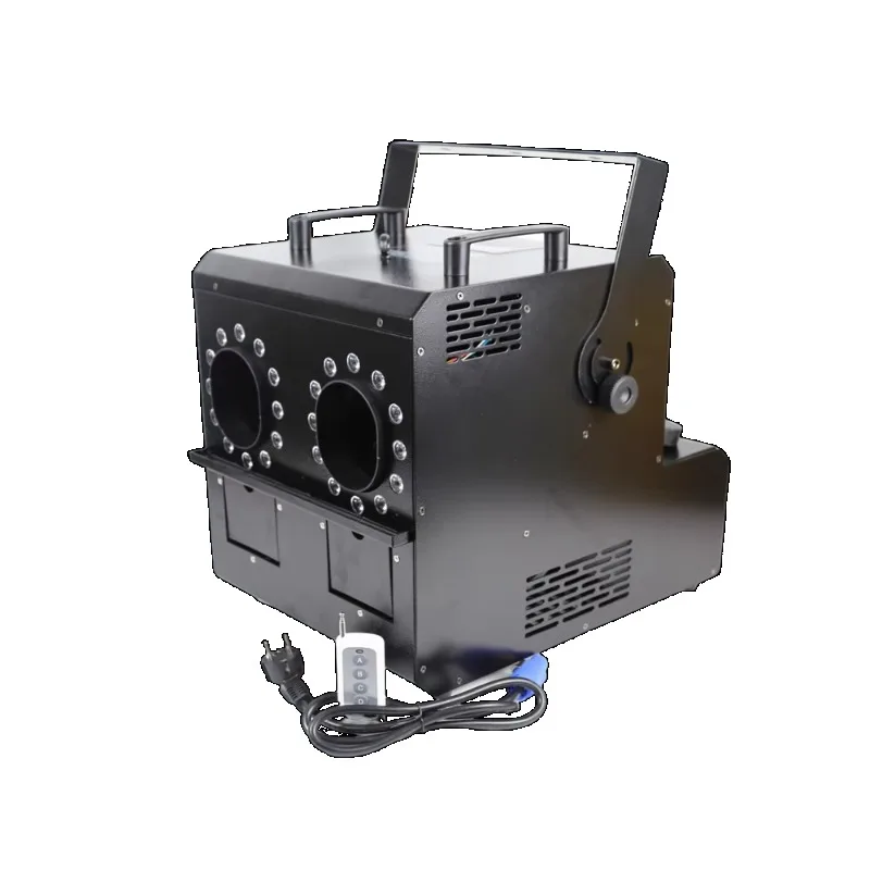 

2-Way RGBW LED Black Bubble Machine Smoke Bubble Machine Weddings