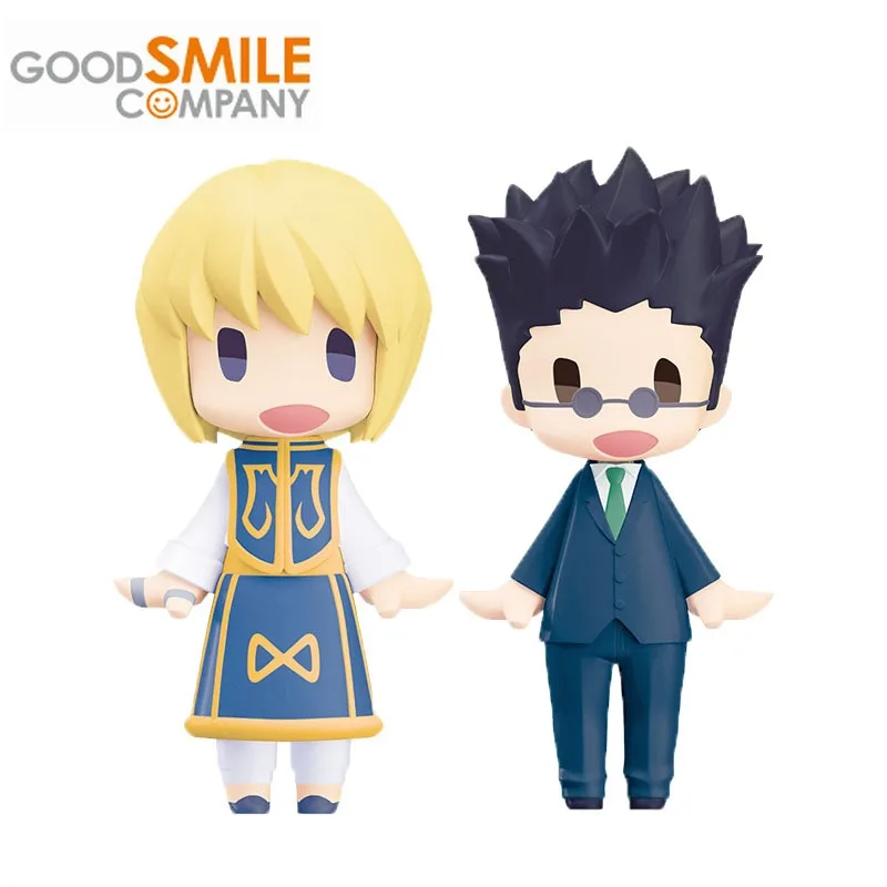 GSC HELLO! GOOD SMILE Original HUNTER×HUNTER Anime Figure Kurapika Leorio Action Figure Toys for Boys Girls Kids Birthday Gifts