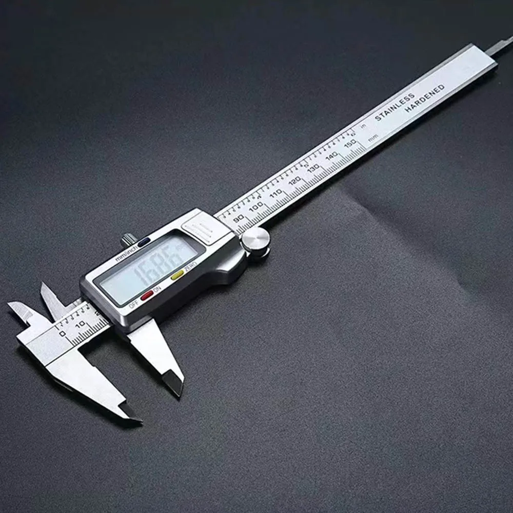 150mm Vernier Calipers Measuring Tool Stainless Steel Digital Caliper 6 inch Digital Ruler Measuring Instrument