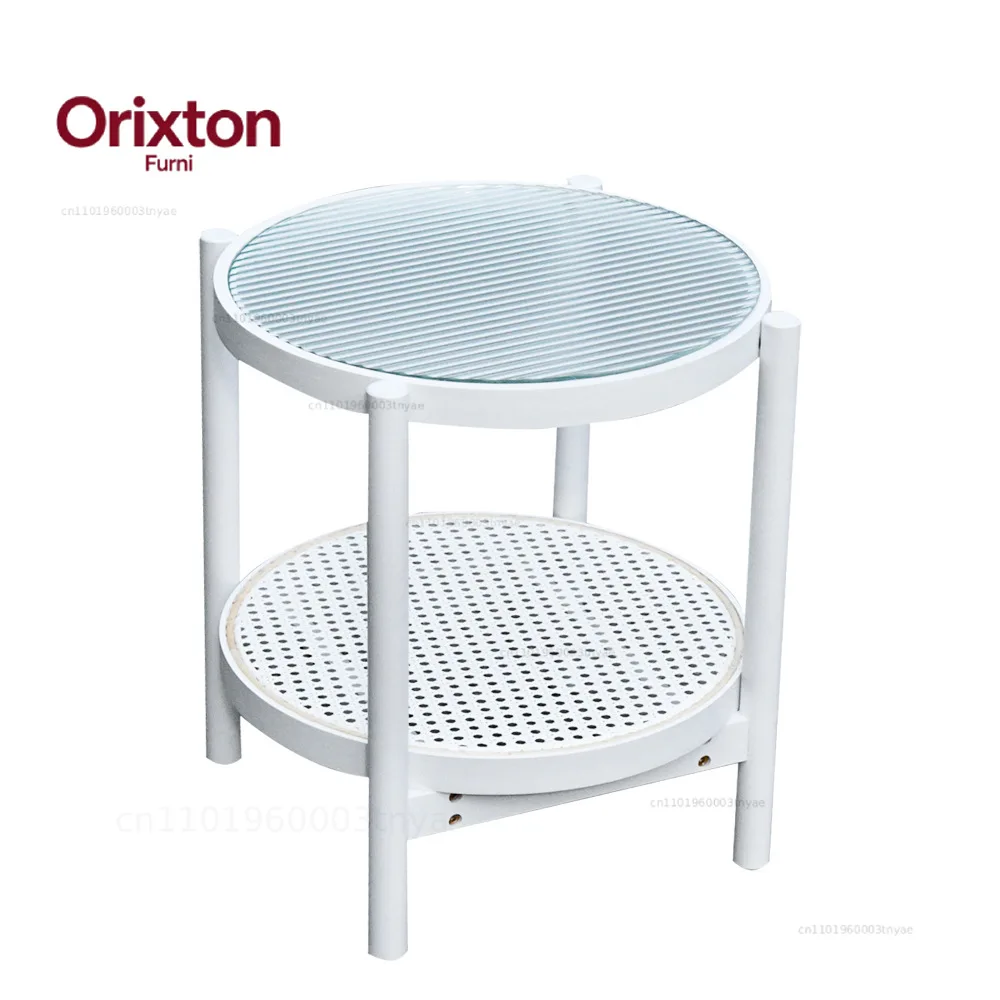 //Modern Round Bamboo Side Tables Are Sturdy And Durable Use Coffee Tables And The End Tables Are Easy To Assemble.