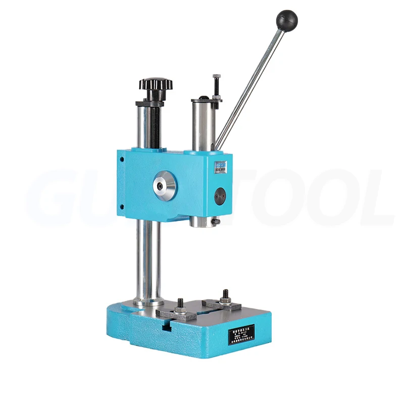 J03 Beautiful Pickaxe Beer Machine High Precision Manual Press Small Punch Press Micro Punching Mechanical Manual Punch Press