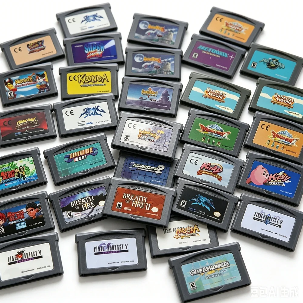 Cartucho de Videojuegos GBA, Tarjeta de Juegos de 32 Bits, Turbo Revival, Summon Night, Klonoa, Advance Wars, Shining Soul, Metal Slug, Breath Fire II