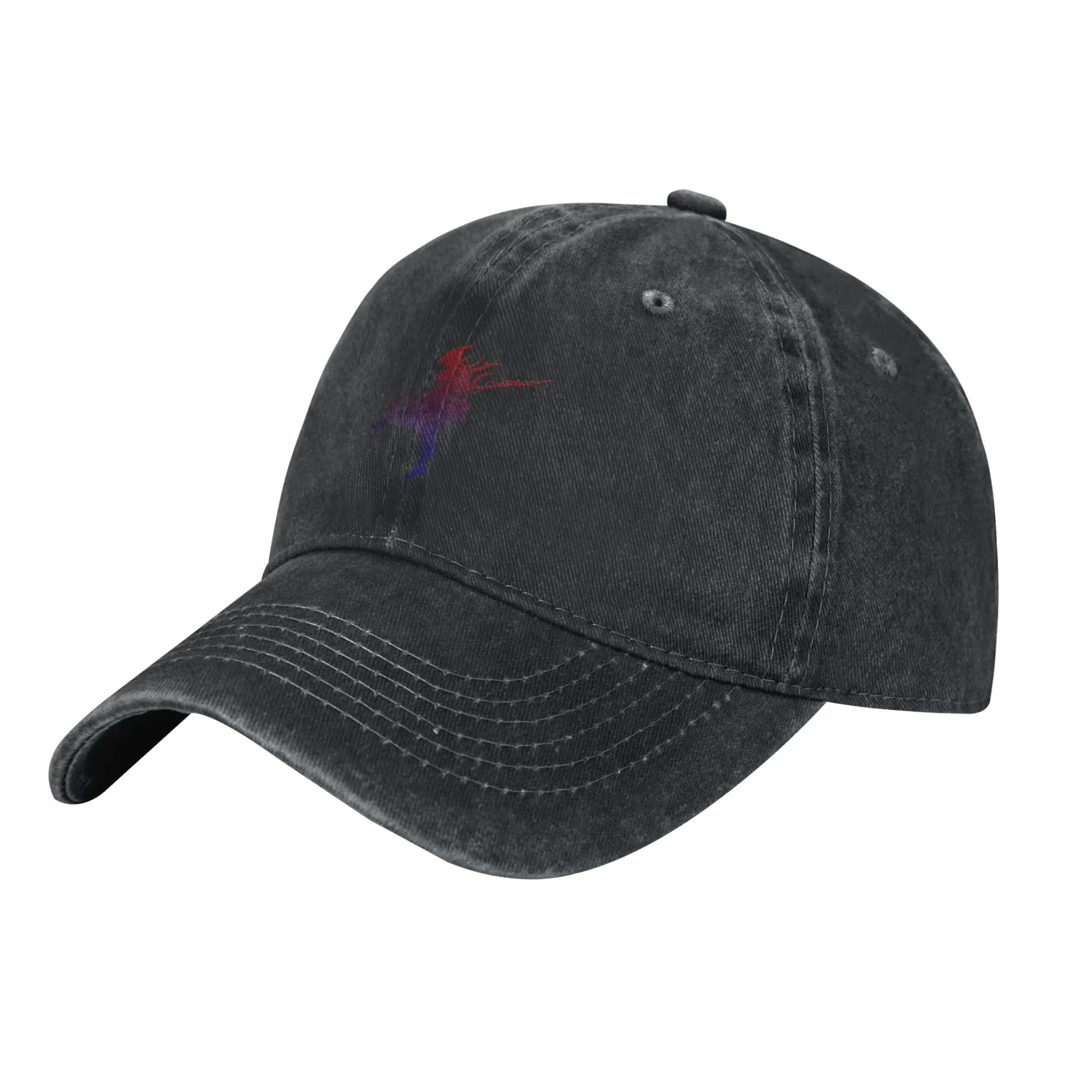 Final Fantasy Main Logo - Kain The Dragoon Silhouette Fashion Baseball Cap  Cool Cap  City Tour Cap