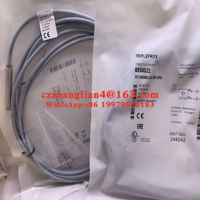 

Brand new genuine Sensor BES M08MG-USC20B-BP03 BES M08MG-USC20B-BP05 Available in stock