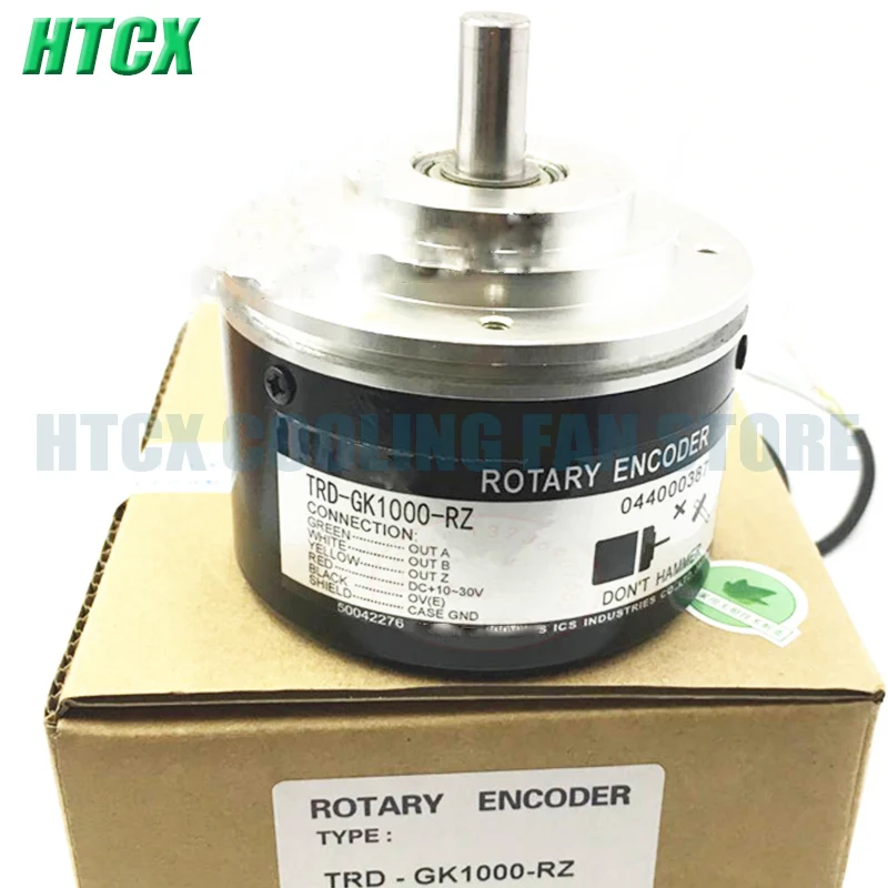 

New Rotary encoder TRD-GK10000-RZ Solid shaft 10mm, 1000 wires, outer diameter 78m
