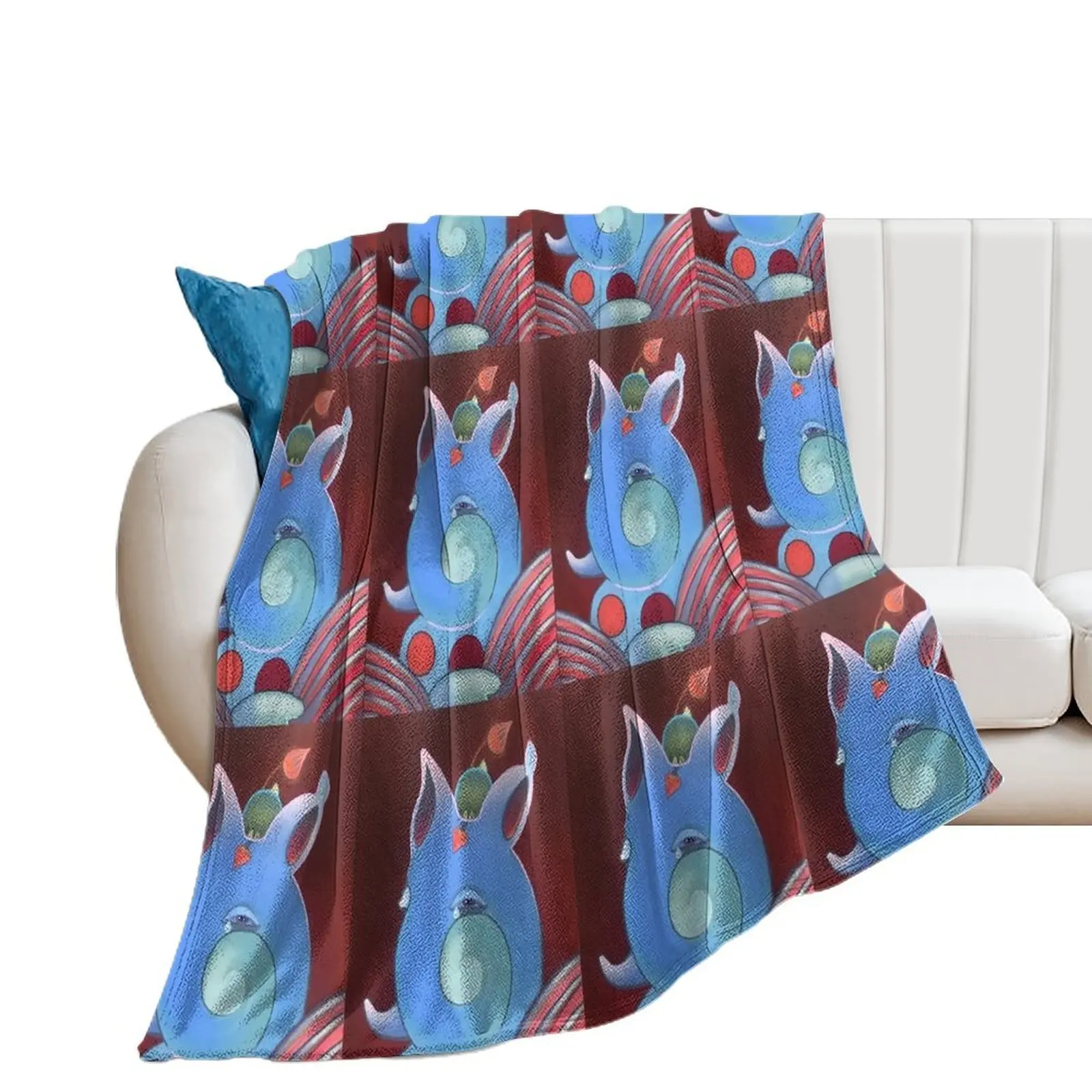 Elephant Tears Throw Blanket manga Custom Designers Blankets