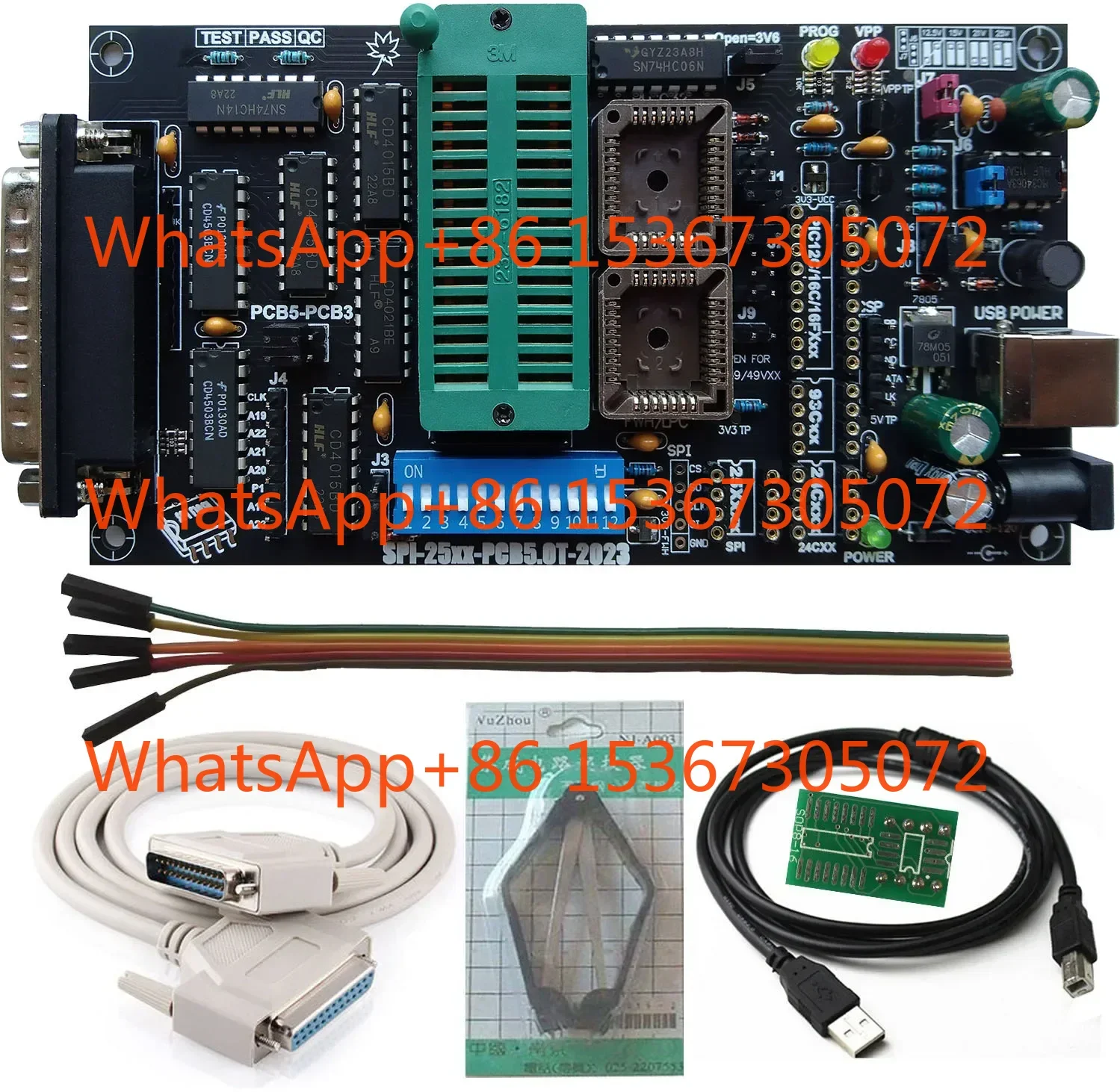 

SPI 25xx PCB5.0T 2023, материнская плата, программатор B-I-O-S, многофункциональный общий регистратор EPROM