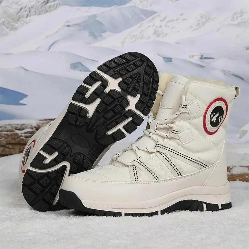 

Женские ботинки 2026, трендовая зимняя женская обувь на плоской подошве, женская обувь на платформе, модные ботильоны, сохраняющие тепло, зимняя обувь Botas Mujer, ботинки