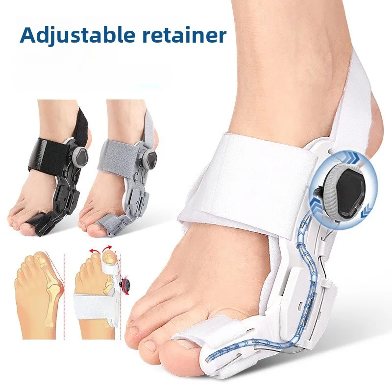 

Bunion Corrector Unisex Foot Hallux Valgus Braces Rotatable Toe Separator Straightener Adjustable Pedicure Finger Toe Corrector