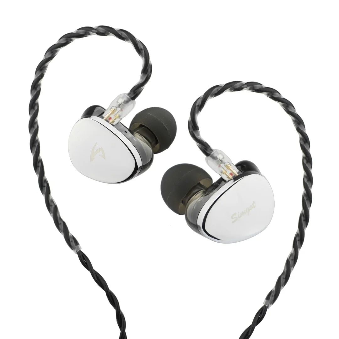 

SIMGOT EG280 In Ear Monitor 1DD+1 Planar HiFi IEM Wired Gaming Earphone with Microphone 1.7m Long Detachable 2Pin OFC Cable