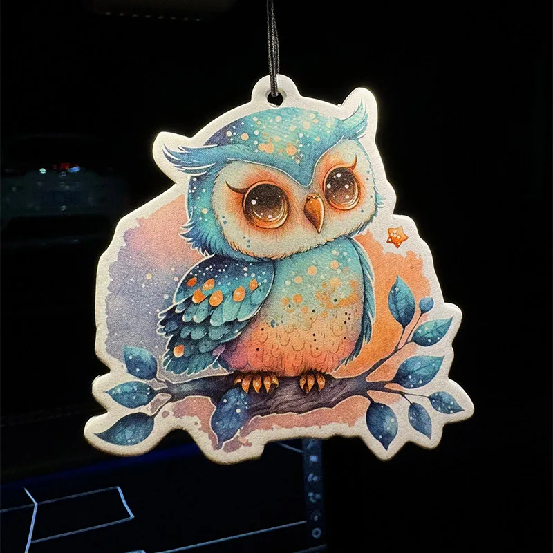 Stick eagle parrot cool color creative ink painting car incense car perfume perfume lasting fragrance pendant air outlet sachet