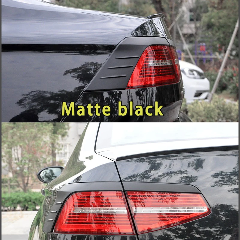 Car Styling For VW Passat B8 Sedan 2015 2017 2018 2019 Rear Lamp Decoration Bright Black Body Kit Baking Paint Patch Accessory
