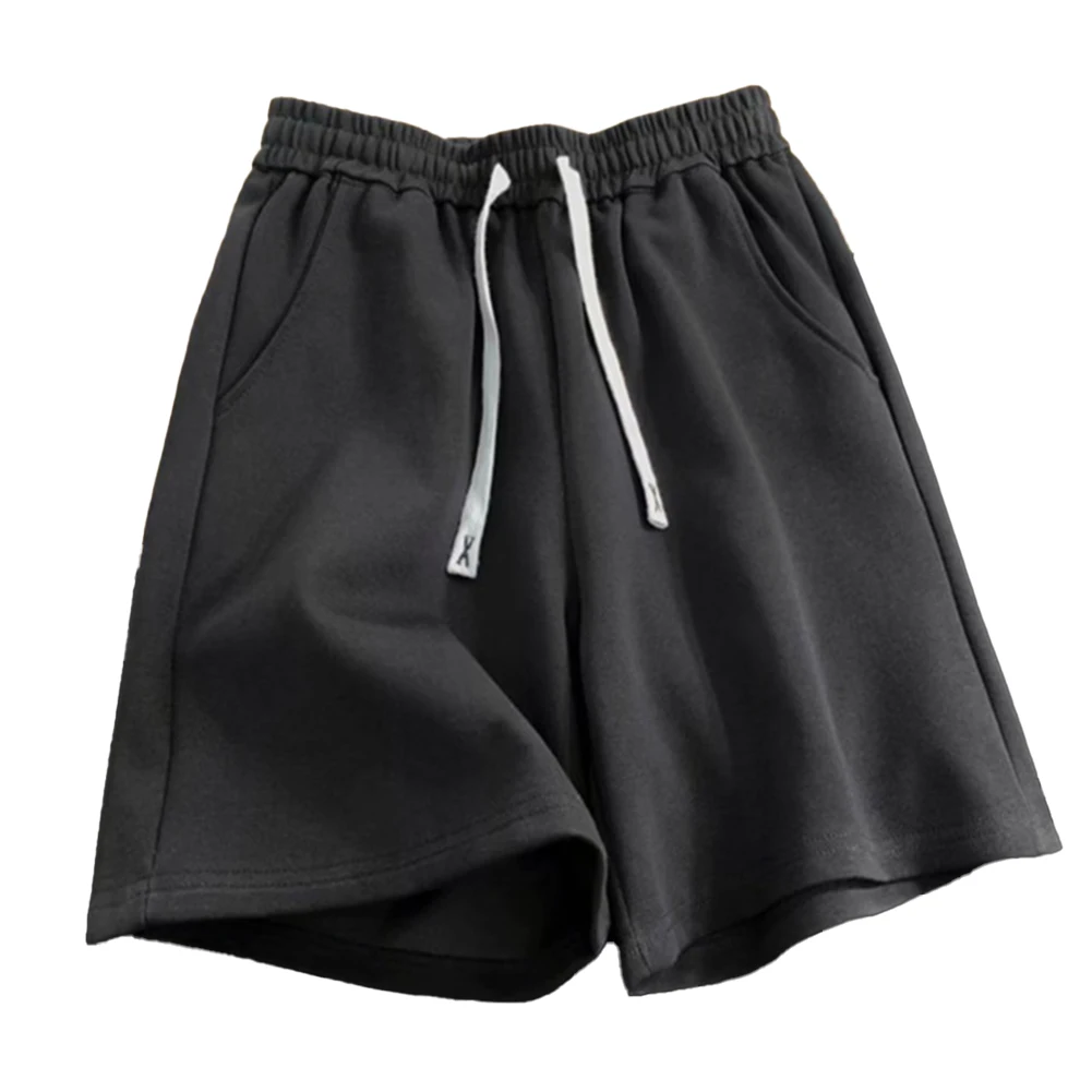 

Breathable Gym Wear Fitness Baggy Pants Regular Clothing Length Solid Color Style Casual Beach Shorts For Gym Activities