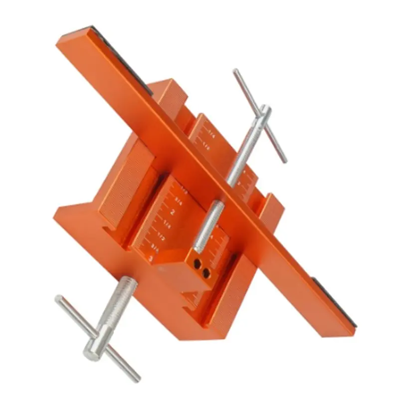 A68P-Cabinet Door Mounting Jig With Upgraded Support And Clamp For Installing Cabinets With Face Frame Or Frameless