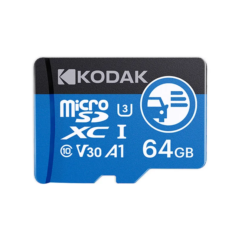 Kodak High Endurance Micro SD-Karte für Dashcam FAT32-Speicherkarte 128/256 GB 100 MB/s Glatte 4K- und Loop-Aufnahme-Microsd-Karten