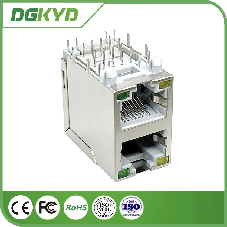 Para toma de red serie 5921, puerto 2X1, conector Modular 8P8C DGKYD