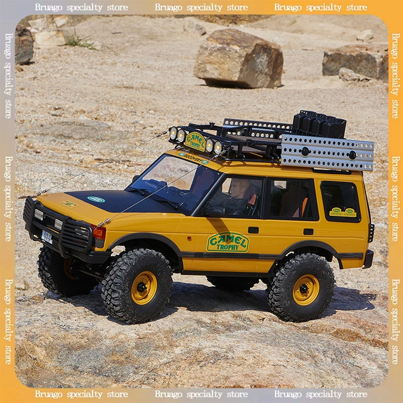 

Новый FMS масштаб 1:10, большая верблюжья чашка FCX10, радиоуправляемая модель, имитация альпинистского автомобиля, электрический пульт дистанционного управления, игрушка для внедорожников