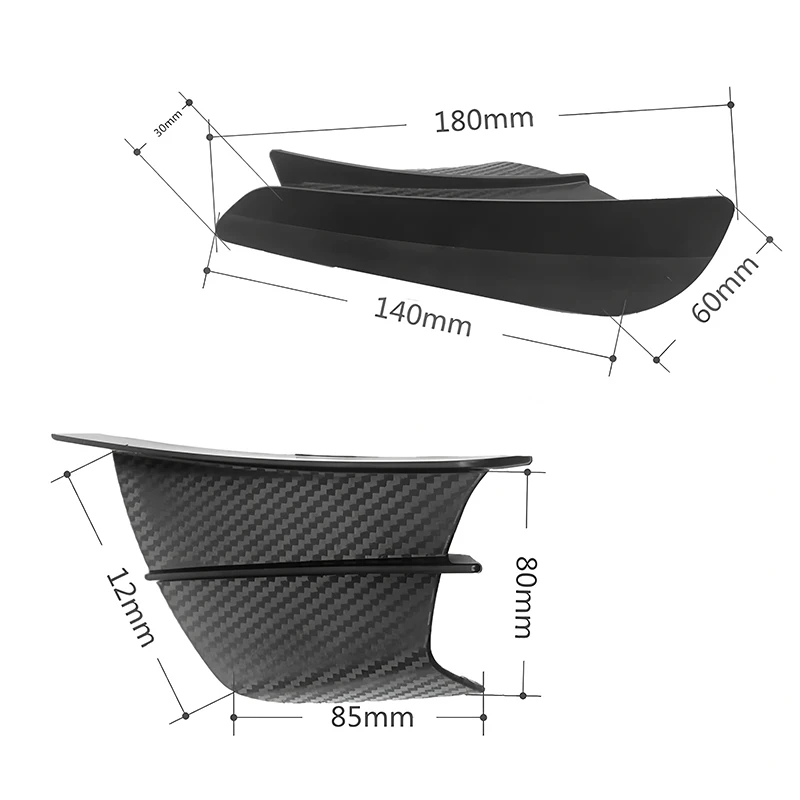 For Honda CBR CBR1000RR CBR600RR CBR650R CBR500R CBR400R 250R Racing Wind Wing Deduct Shield Side Wind Spoiler Deductor Wing