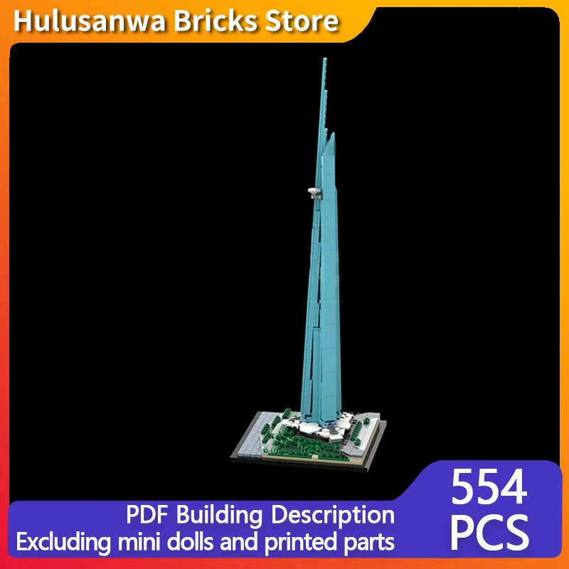 

Street View Model MOC Building Bricks Super High-Rise Skyscraper Modular Technology Gifts Holiday Assemble Children Toys Suit