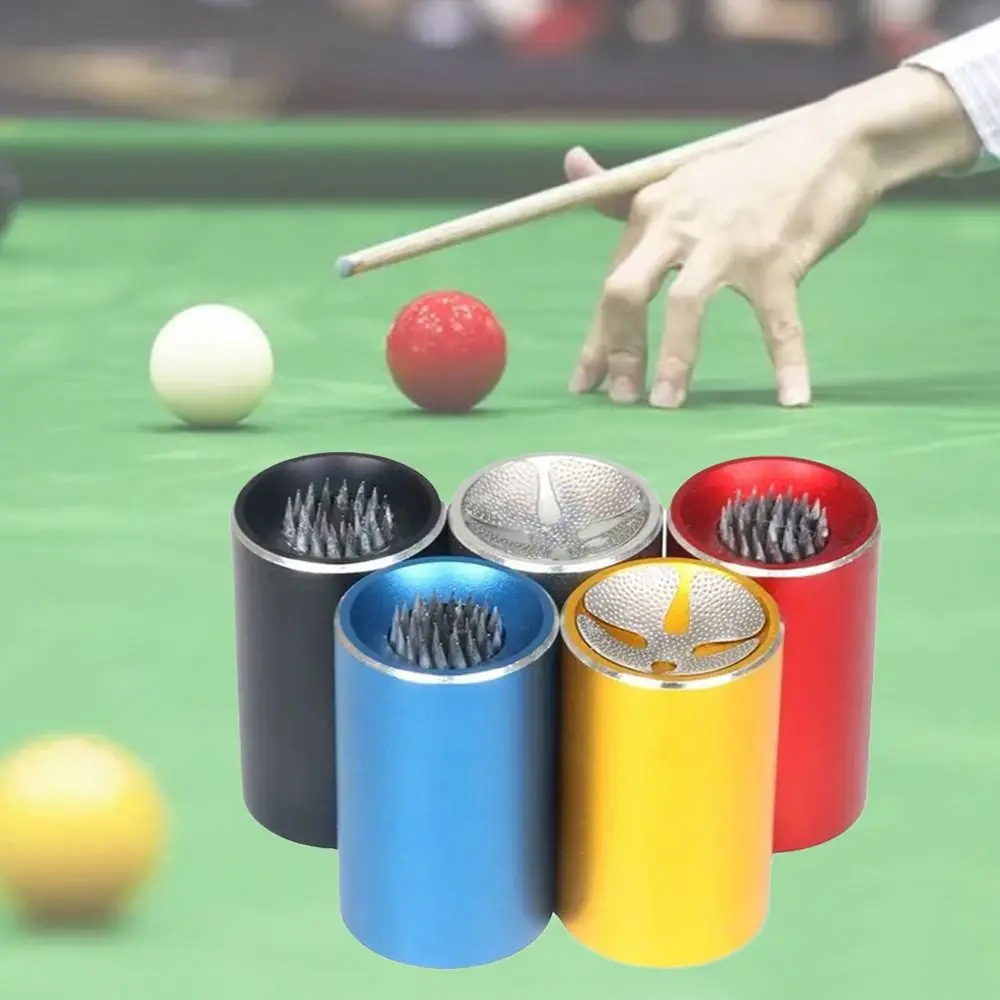 2 en 1 pointe de queue Shaper réparation efficace Snooker queue de billard pointe correcteur accessoires de billard en aluminium queue de billard Shaper