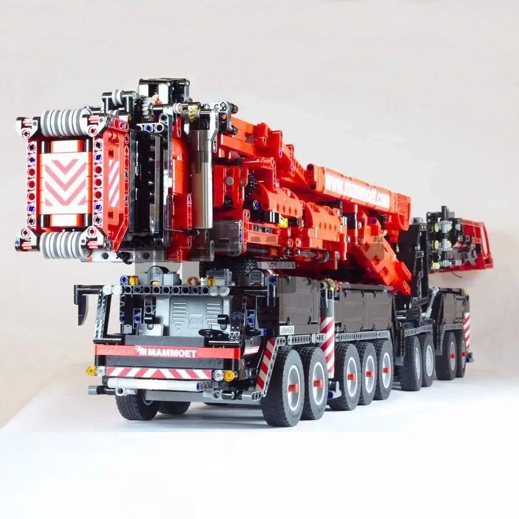 9177pcs Upgraded Power Mobile Crane Building MOC-20920 LTM11200 High-Tech Blocks Bricks Toys Vehicles Models Boy Gifts Christmas