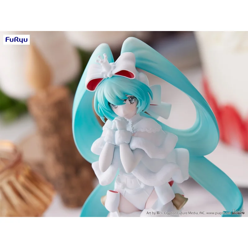 FuRyu Originale Essa Figura Creativa SweetSweets Hatsune Miku Anime Action Figure Giocattoli Per Le Ragazze Bambini Bambini Regali Di Compleanno